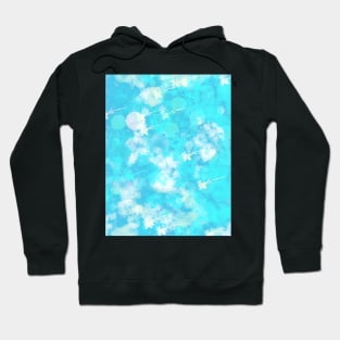 Blue abstract Hoodie